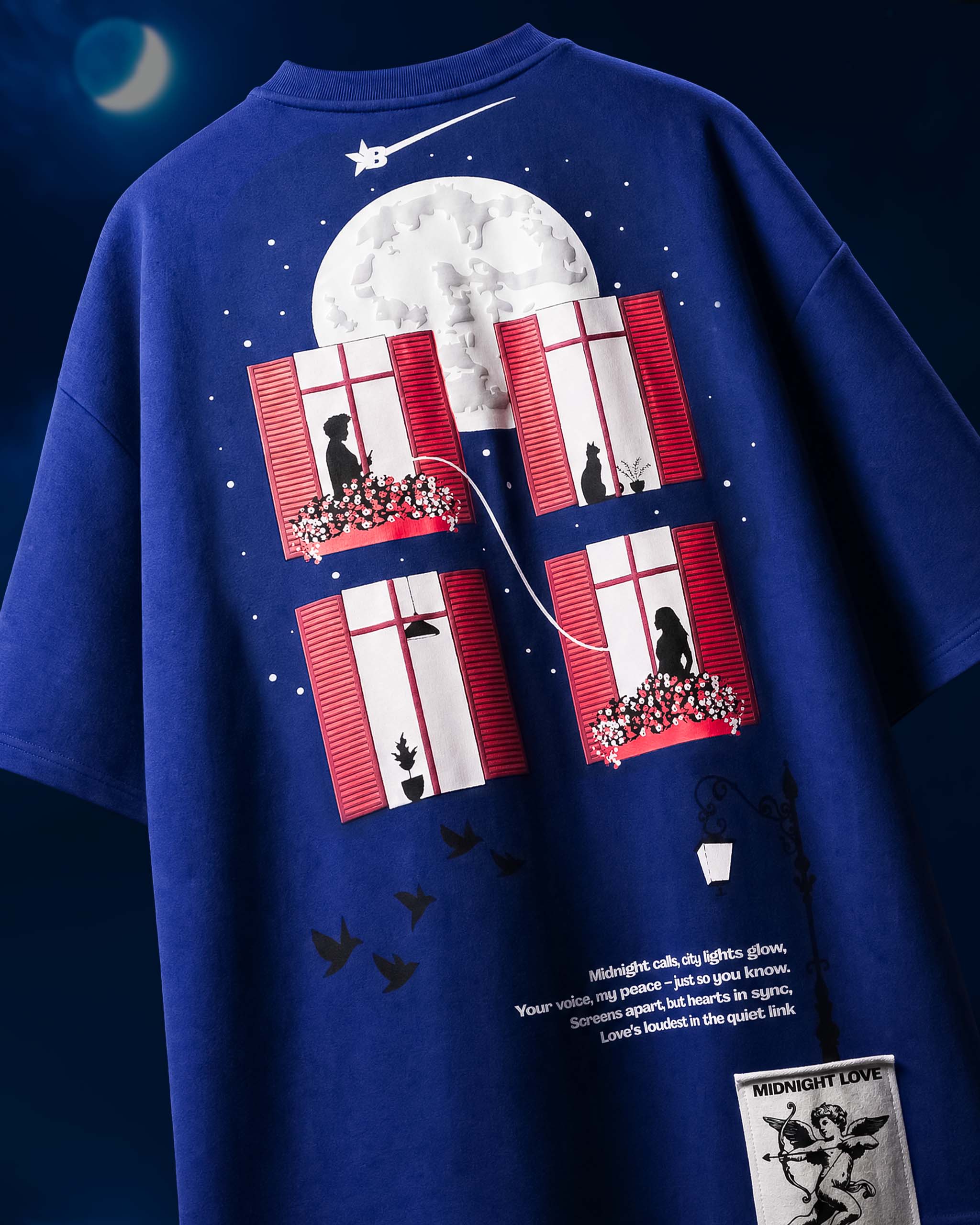 Blue Midnight Love T-Shirt