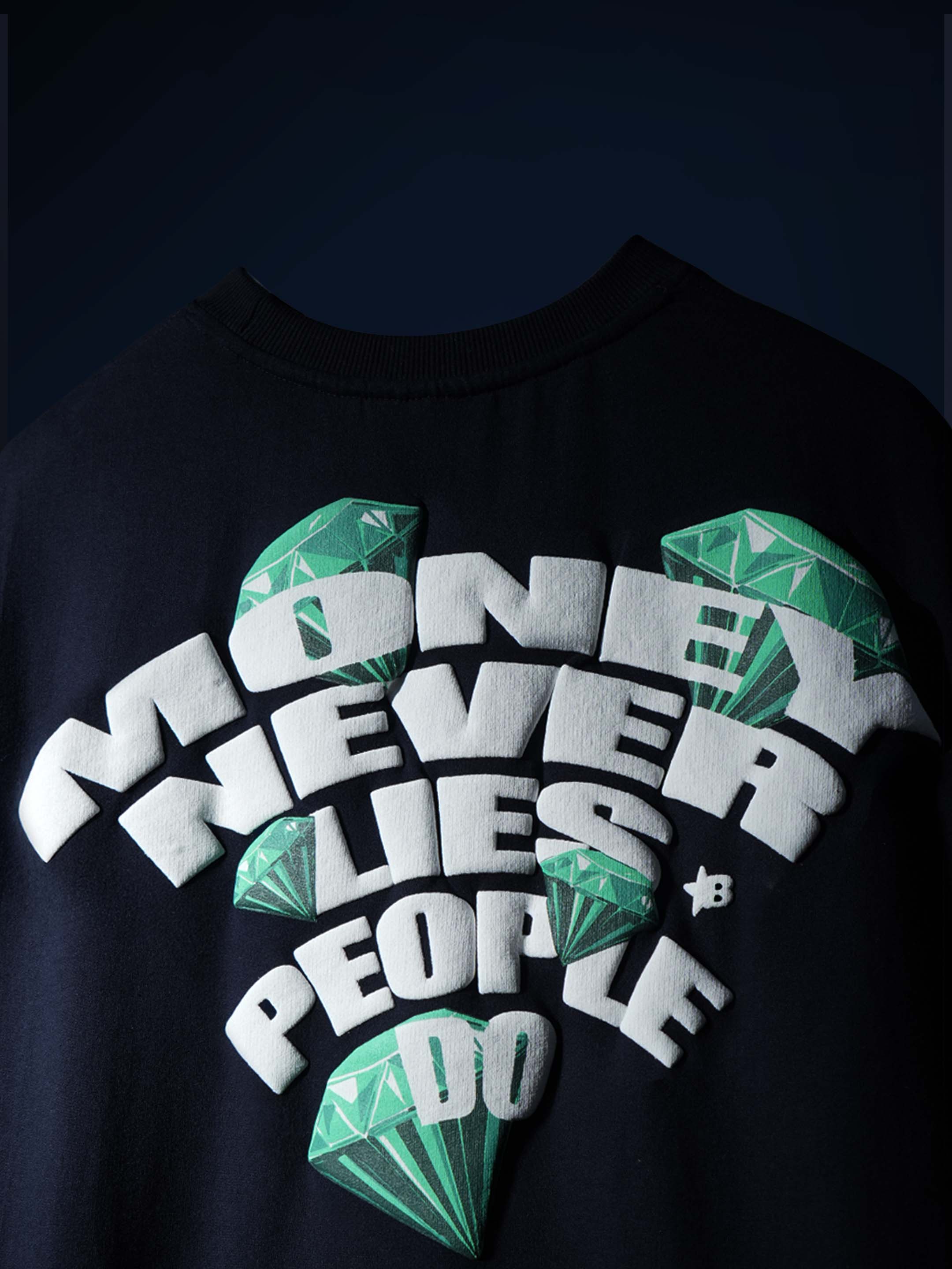 Navy Loyal Money T-Shirt