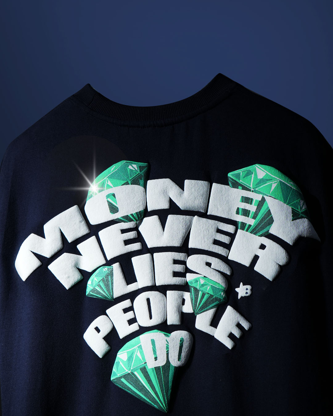 Navy Loyal Money T-Shirt