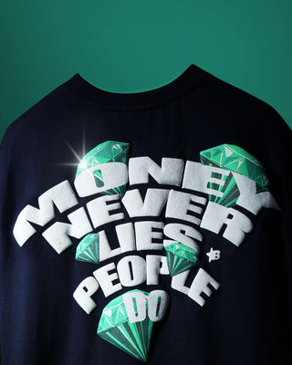 Navy Loyal Money T-Shirt