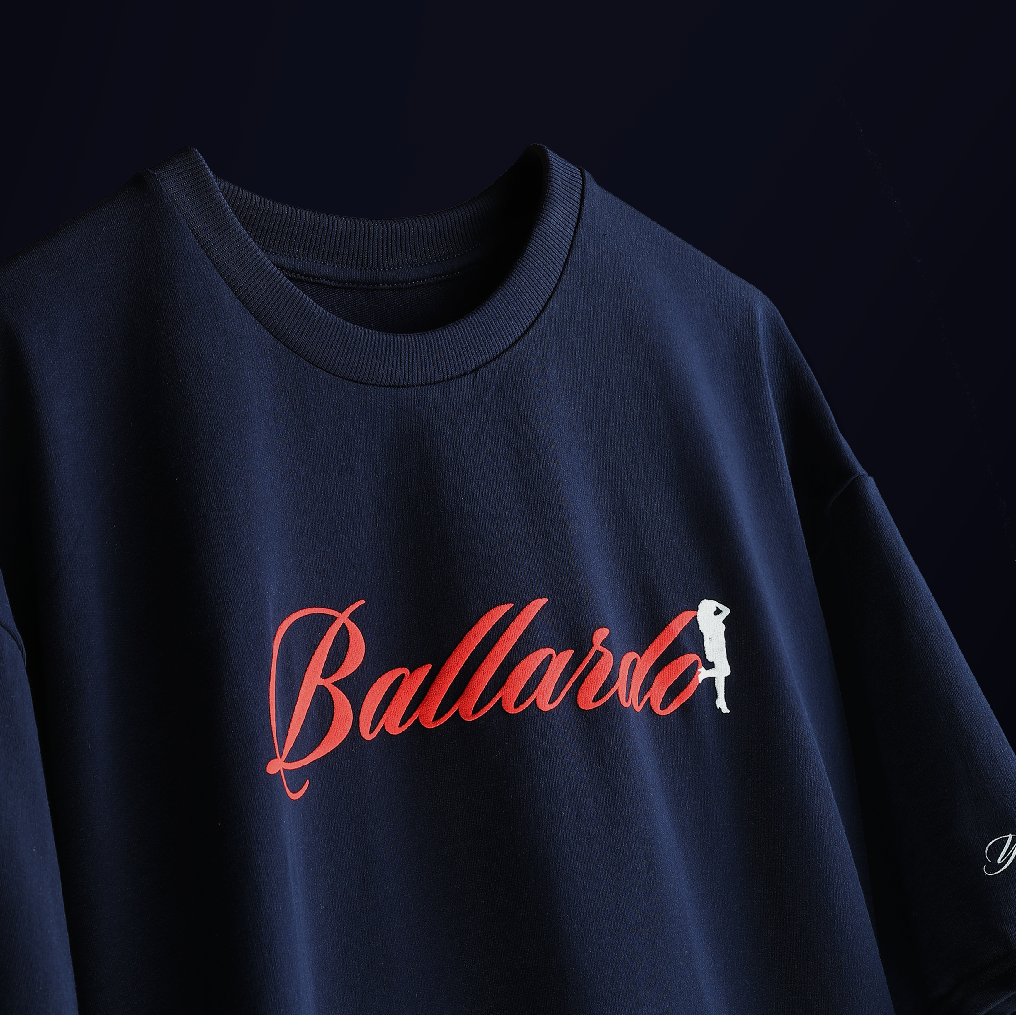 Navy Old Money T-Shirt