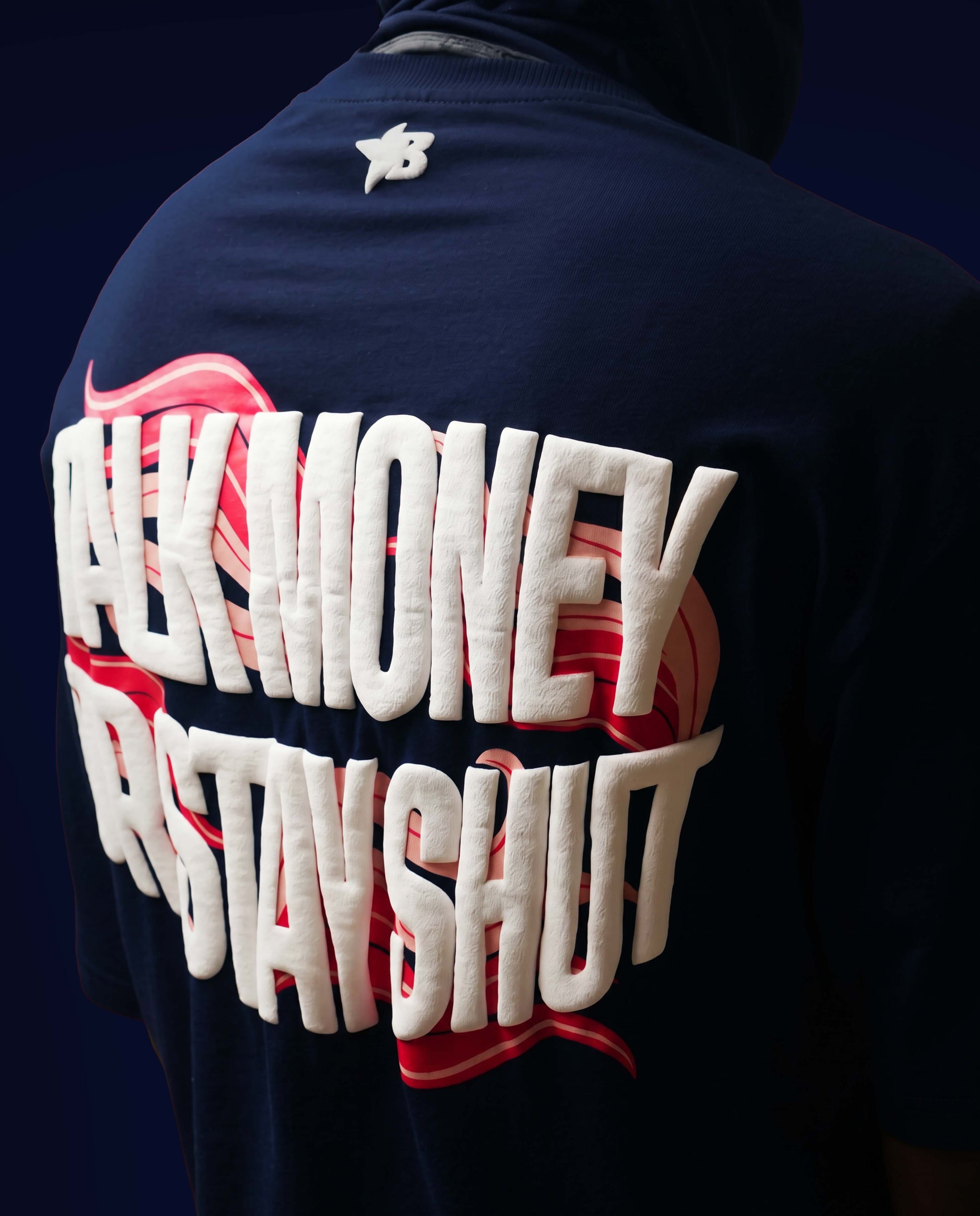 Navy Talk Money T-Shirt