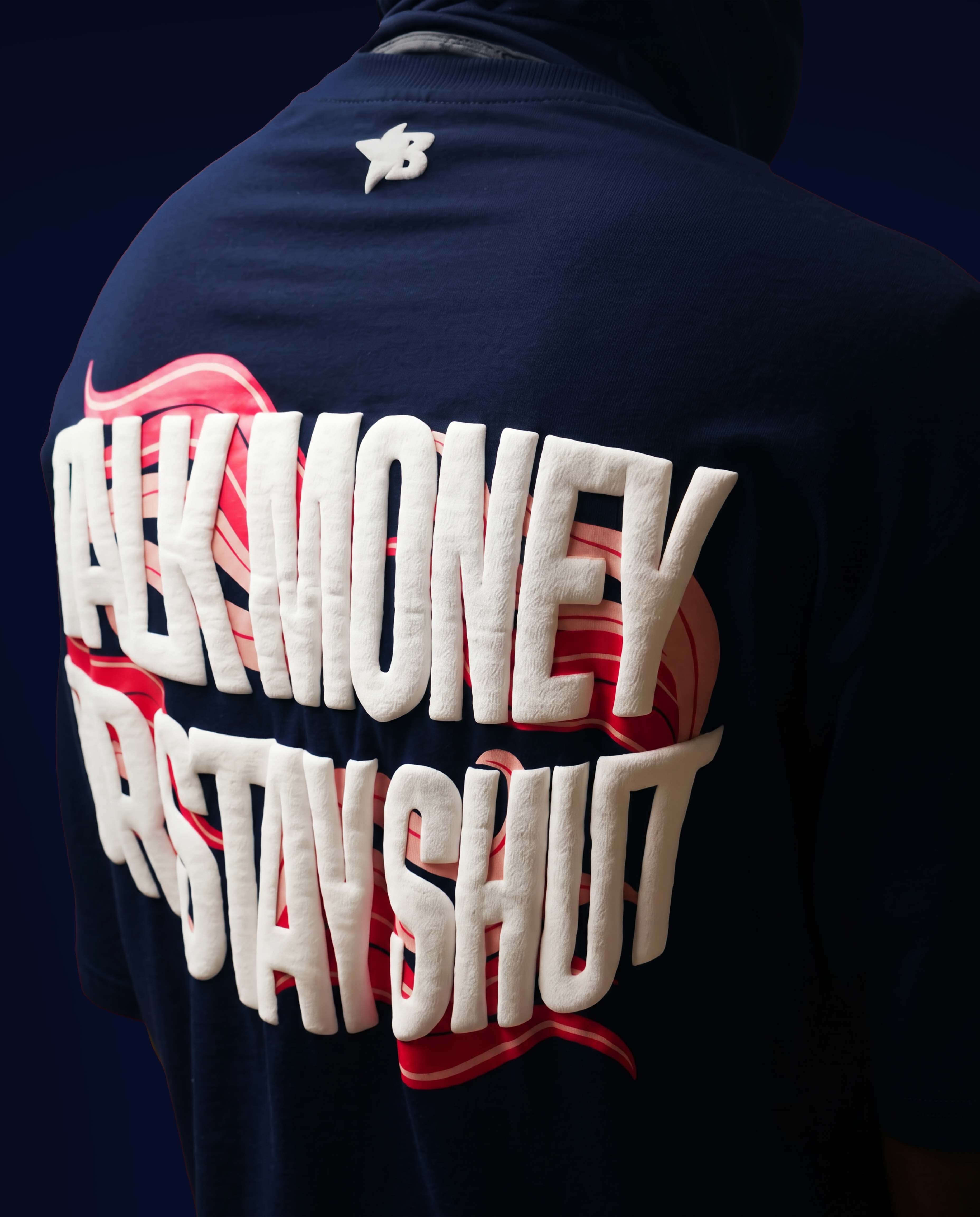 Navy Talk Money T-Shirt