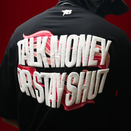 Black Talk Money T-Shirt