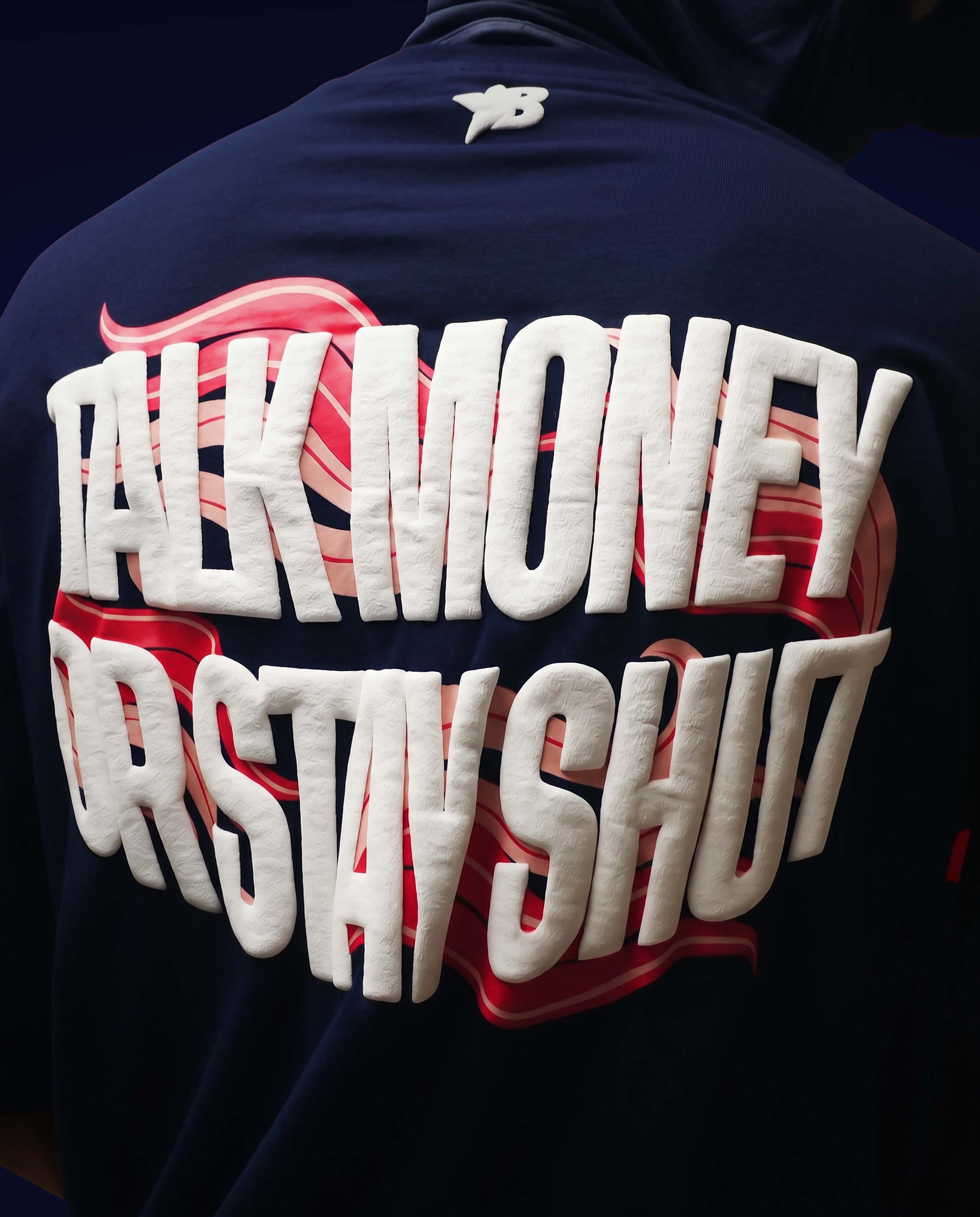 Navy Talk Money T-Shirt