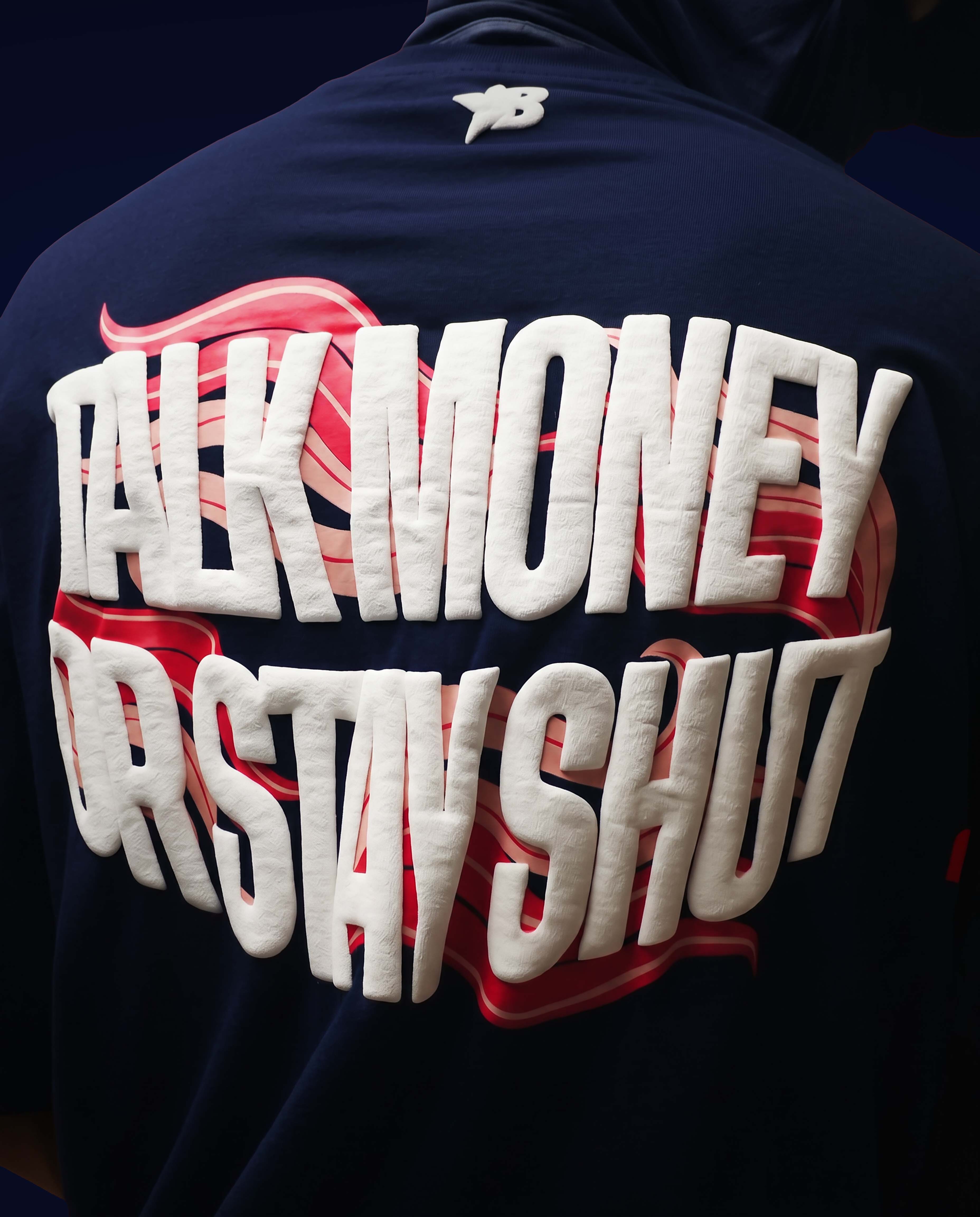 Navy Talk Money T-Shirt