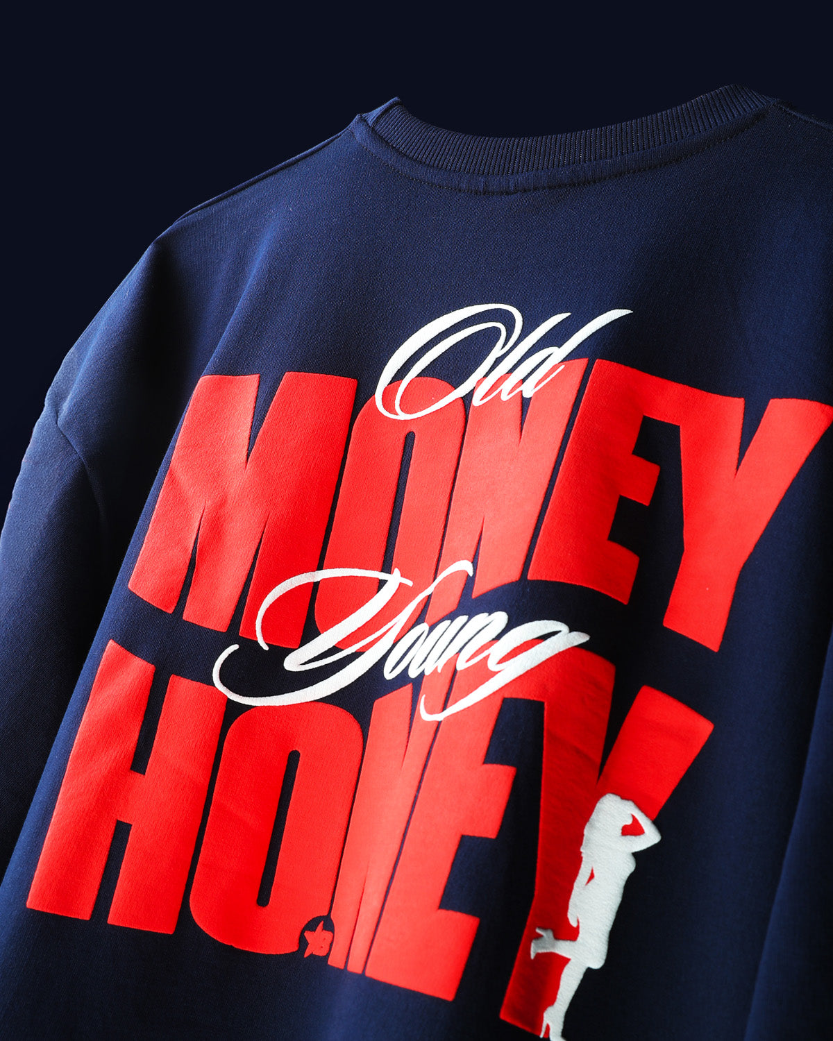 Navy Old Money T-Shirt